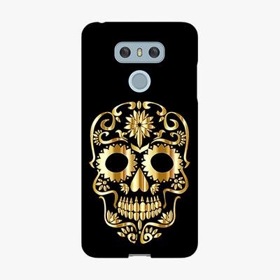 Snap LG G6  Phone Case - Golden Skull