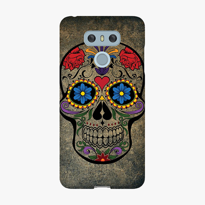 Tough LG G6  Phone Case - Skull  With Artwork