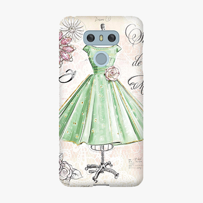 Tough LG G6  Phone Case - Vintage Art