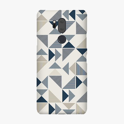 Tough LG G7  Phone Case - Triangle Pattern