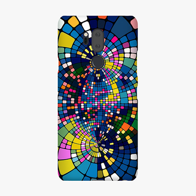 Tough LG G7  Phone Case - Colorful Geometric