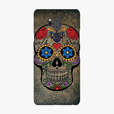 Tough LG G7  Phone Case - Skull  With Artwork