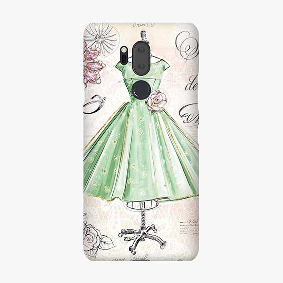 Tough LG G7  Phone Case - Vintage Art