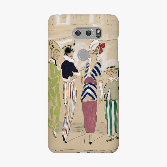 Snap LG V30 Phone Case - View Of Fair