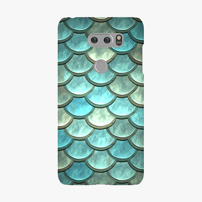 Tough LG V30 Phone Case - Dragon Scales Texture