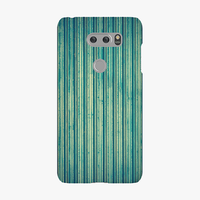 Tough LG V30 Phone Case - Blue Lines