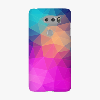 Snap LG V30 Phone Case - Triangular Polygons