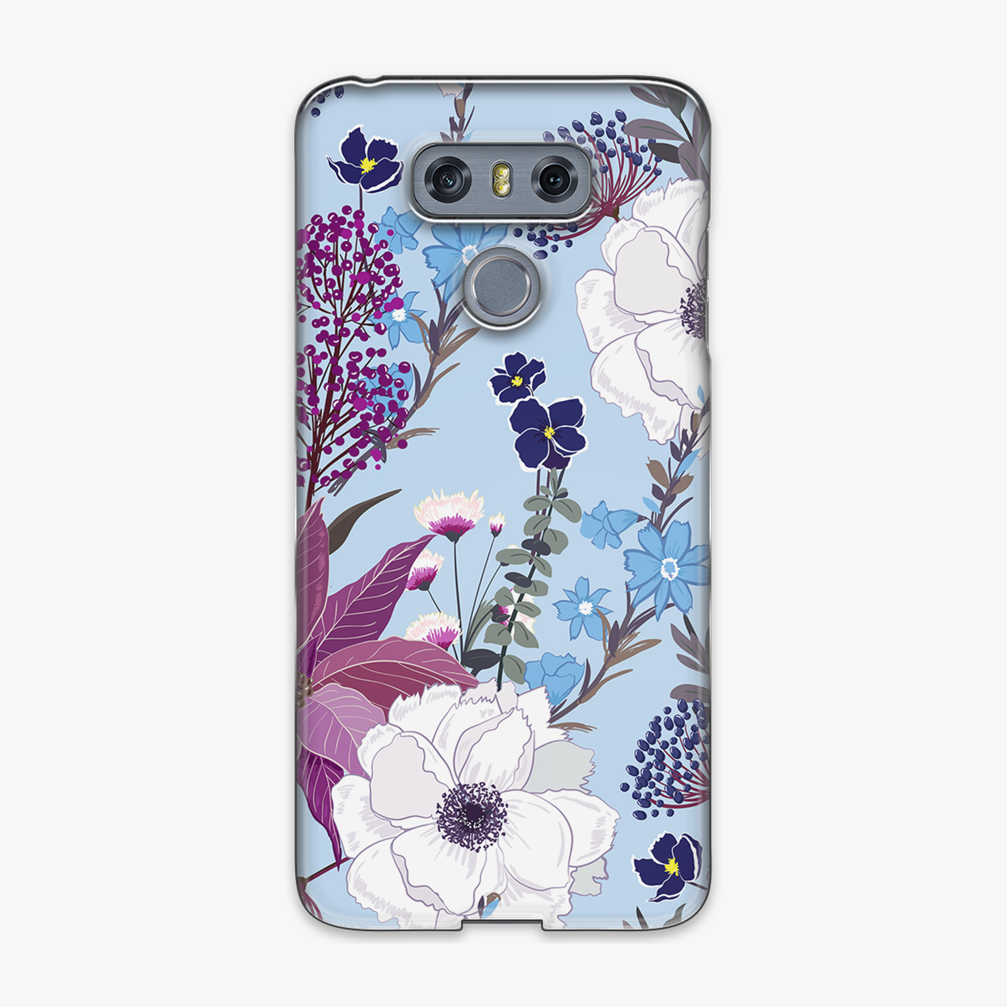 Tough - Phone Case with Attractive Flower Design