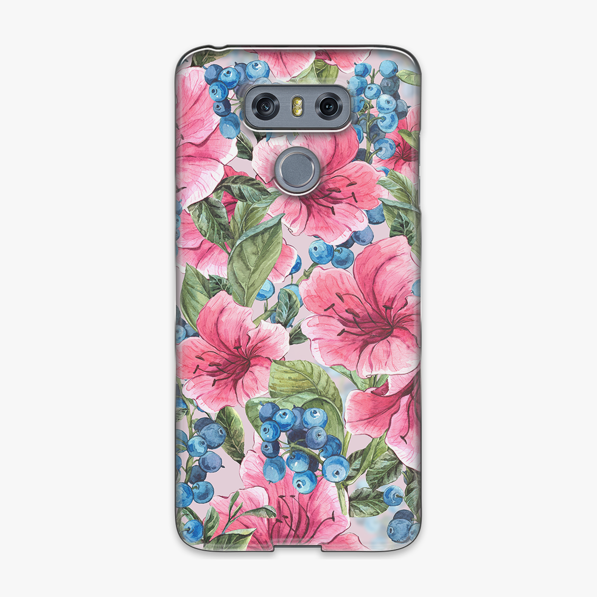 Tough - Phone Case with Colorful Flowers