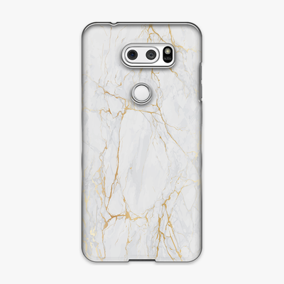 Tough - Phone Case with Gold Marble Texture
