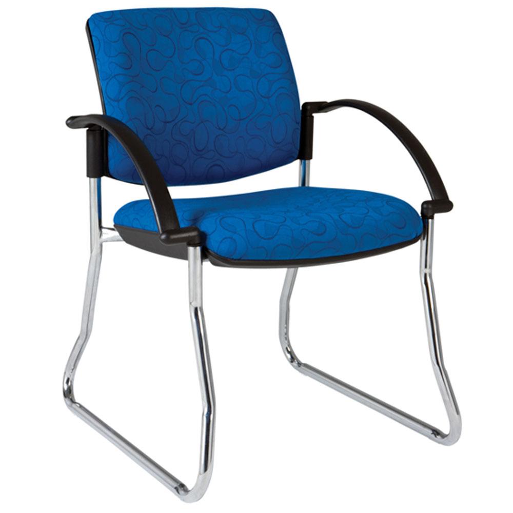 MAXI SLED Low Back Visitor Armchair