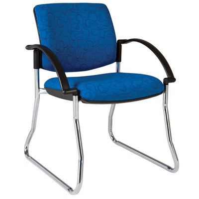 MAXI SLED Low Back Visitor Armchair