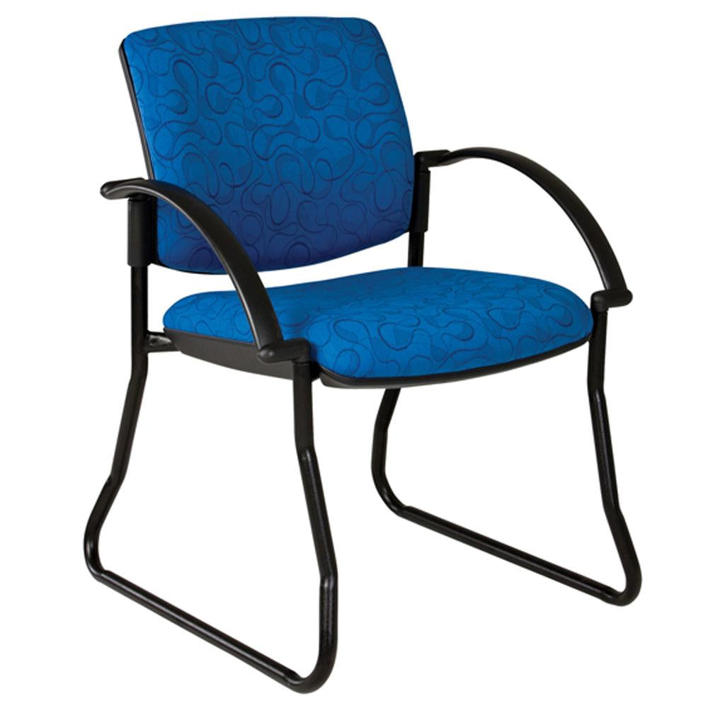 MAXI SLED Low Back Visitor Armchair