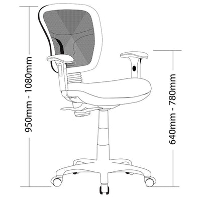 ECOTECH MESH Low Back Office Armchair