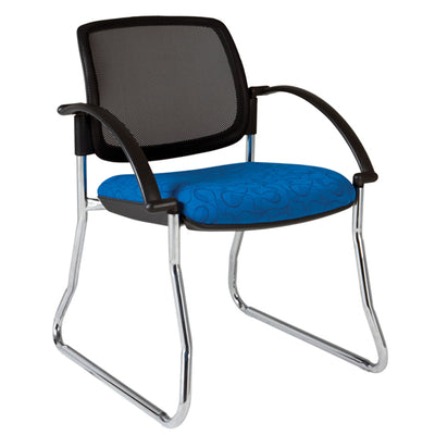 Maxi Mesh Back Sledge Visitor Chair
