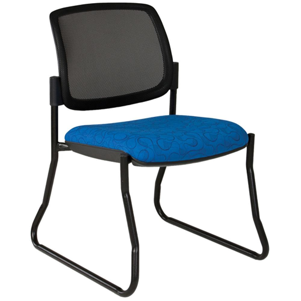 MAXI SLED Mesh Low Back Visitor Chair