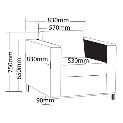 MONTAGE Low Back Lounge Sofa