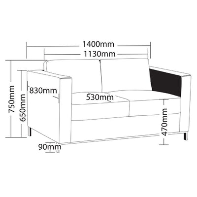 MONTAGE Low Back Lounge Sofa