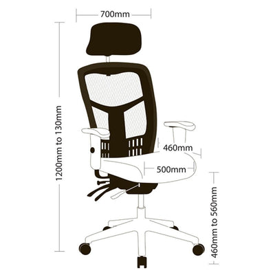 MULTI Mesh High Back Office Armchair