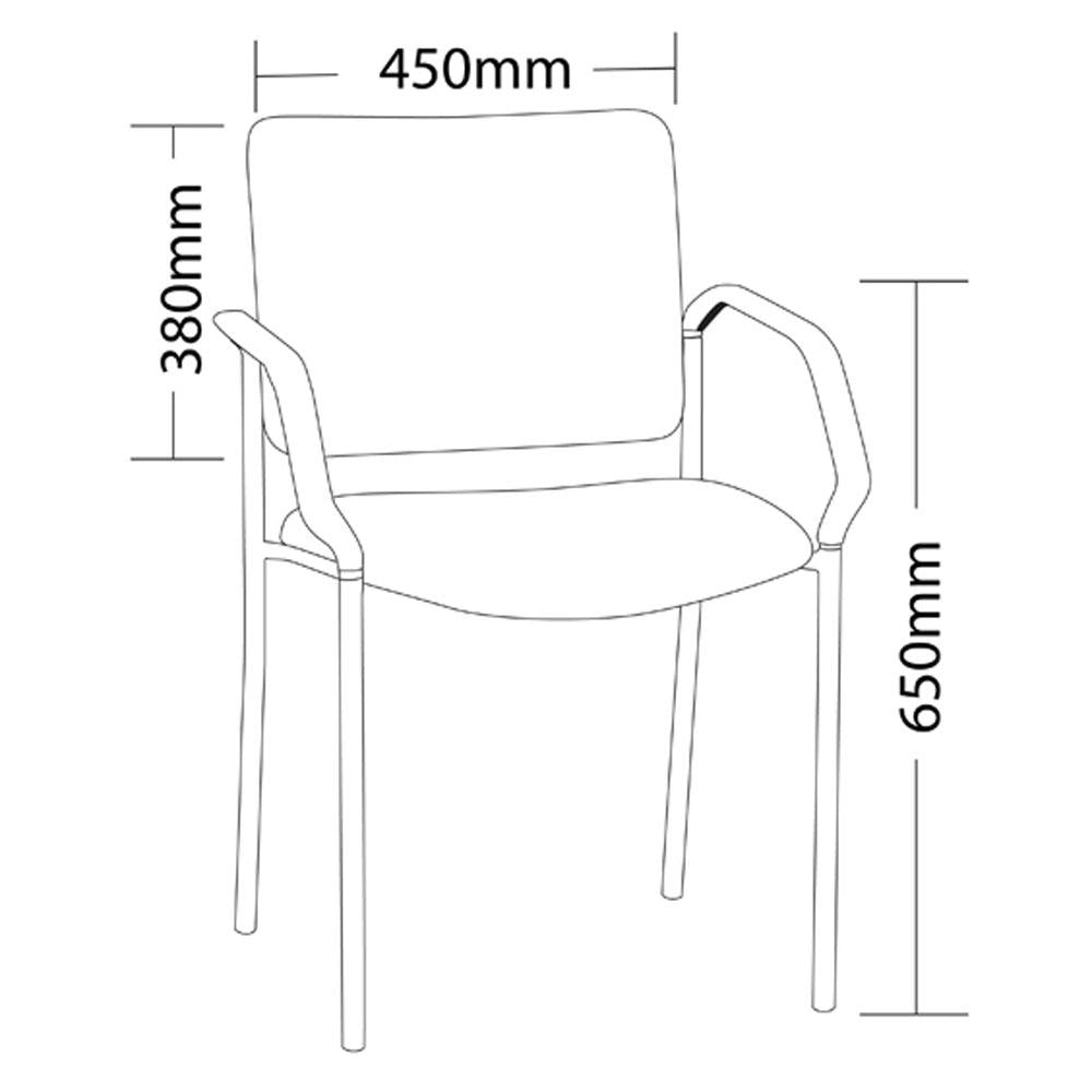 VERA Low Back Visitor Armchair