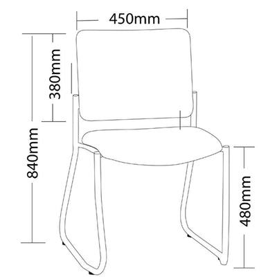 VERA Low Back Visitor Chair