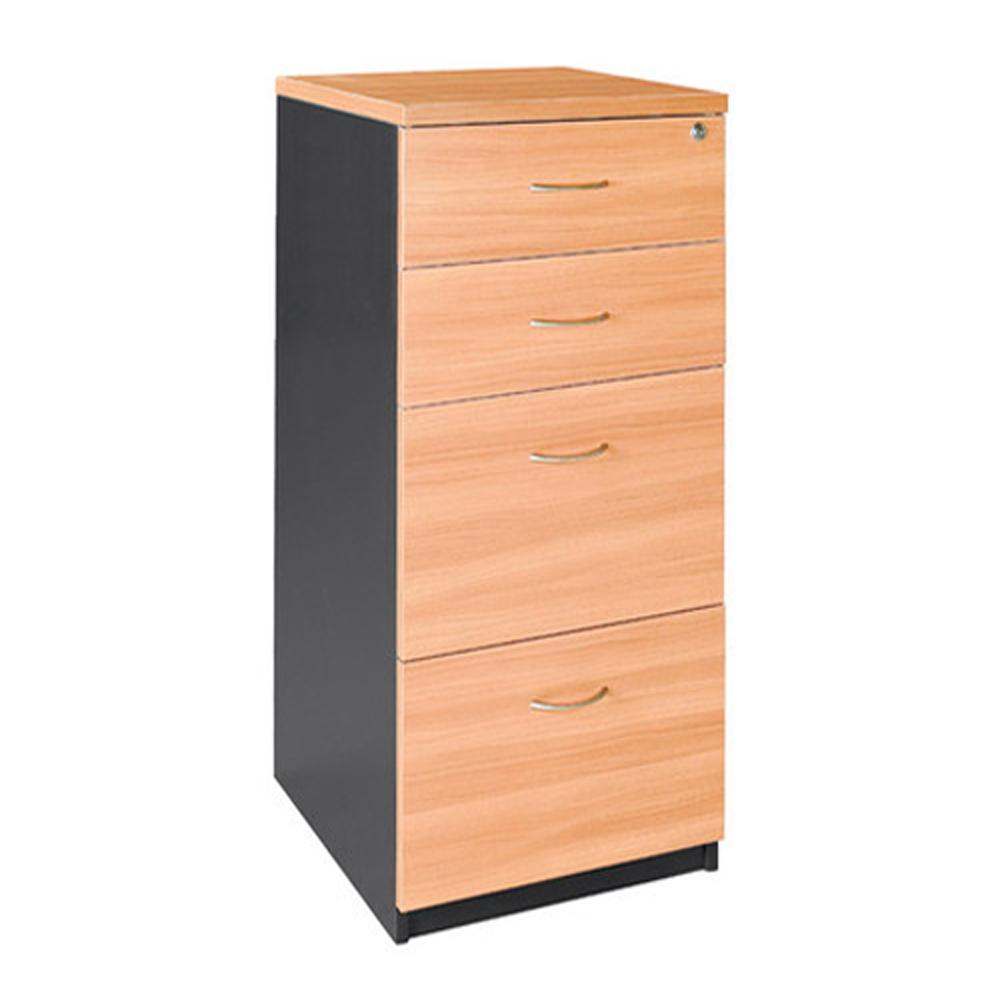 Filing Cabinet with 2 Pencil Drawers  2 Filing Drawers