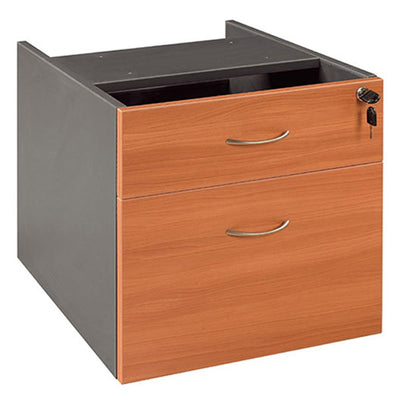 Fixed Desk Pedestal 1 Drawer 1 File