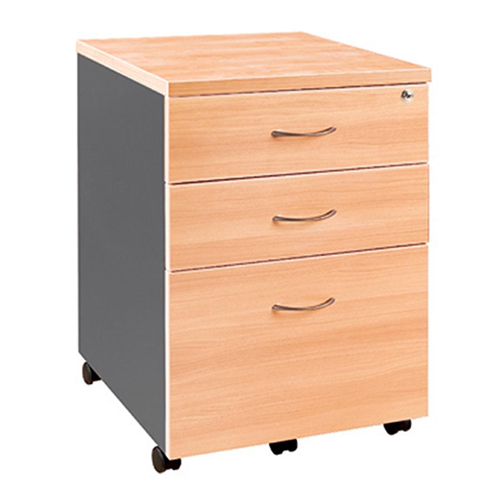 Mobile Pedestal 2 Draws & 1 File