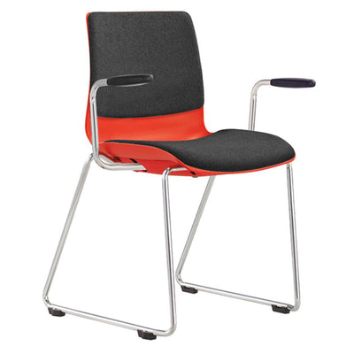 POD SLED Low Back Visitor Armchair