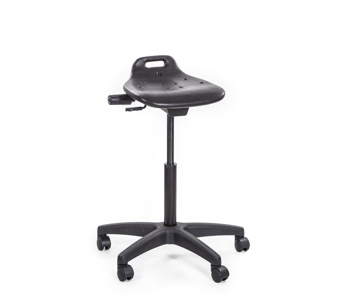 Pu Sit Stand Stool