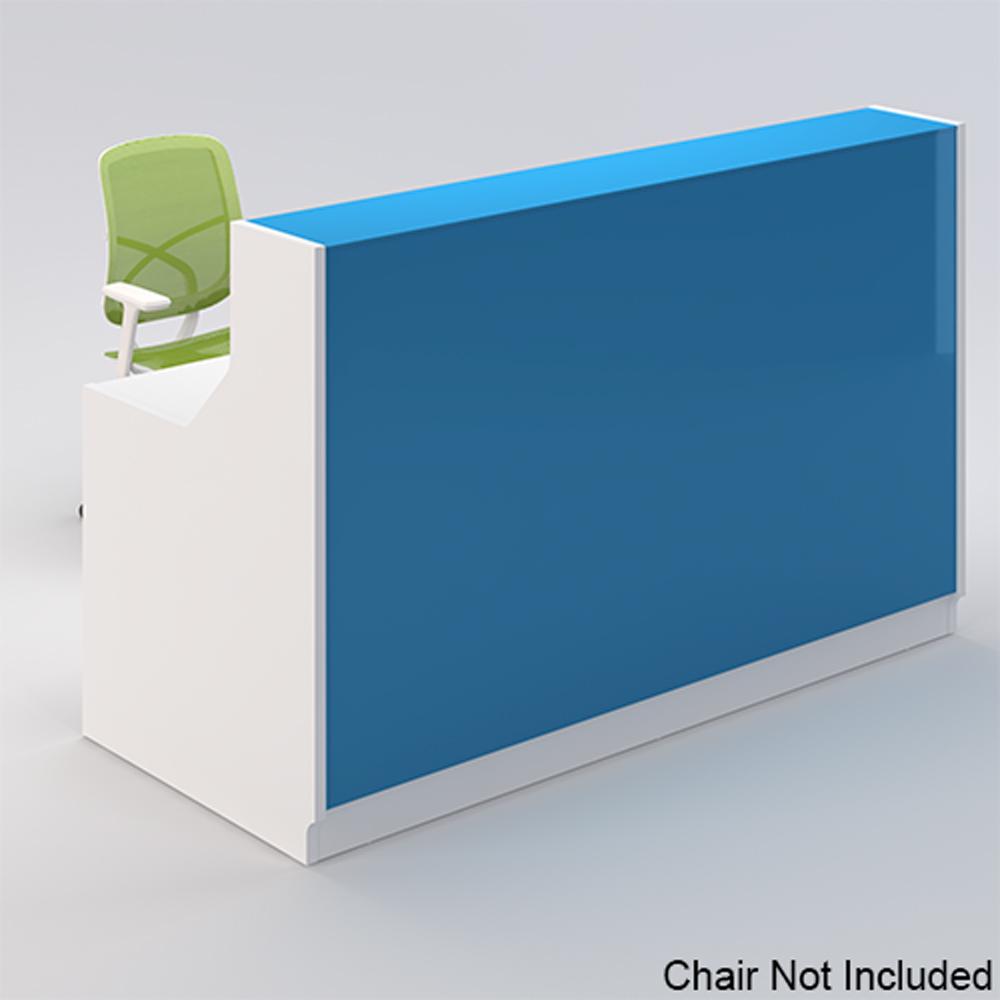Roma Blue Reception Counter