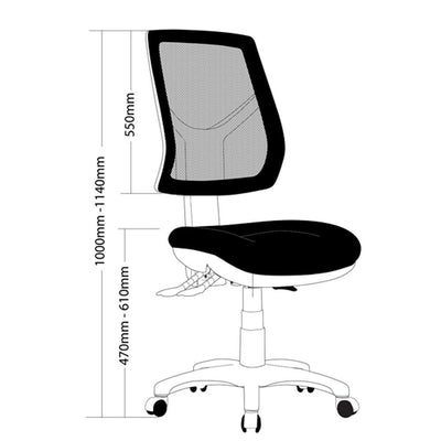 RIO Mesh High Back Office Chair