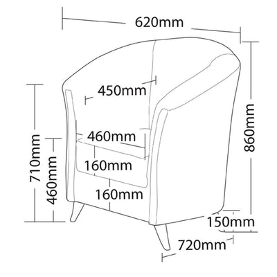 ROXA-1 Low Back Lounge Sofa