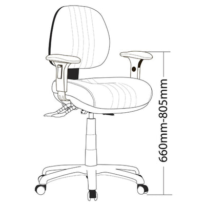 SAFARI Low Back Office Armchair