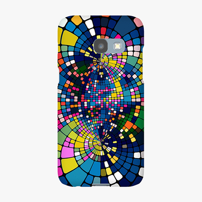 Tough Samsung Galaxy A3  Phone Case - Colorful Geometric