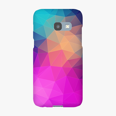Snap Samsung Galaxy A3  Phone Case - Triangular Polygons