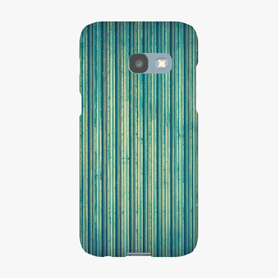 Tough Samsung Galaxy A3  Phone Case - Blue Lines