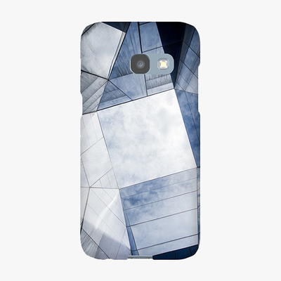 Tough Samsung Galaxy A3  Phone Case - Black&White Shapes