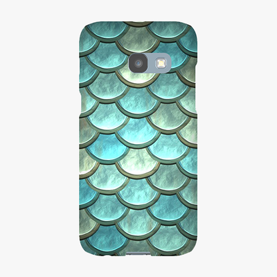 Tough Samsung Galaxy A3  Phone Case - Dragon Scales Texture