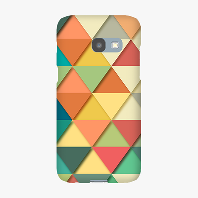 Snap Samsung Galaxy A3  Phone Case - Colorful Triangles