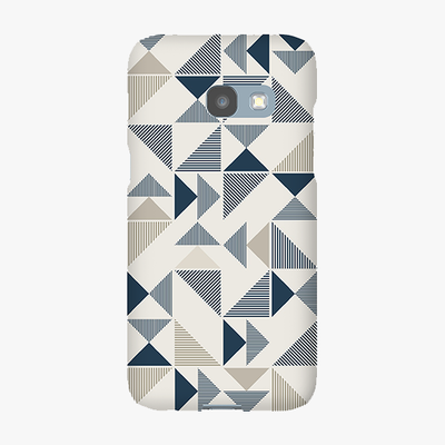 Tough Samsung Galaxy A3  Phone Case - Triangle Pattern