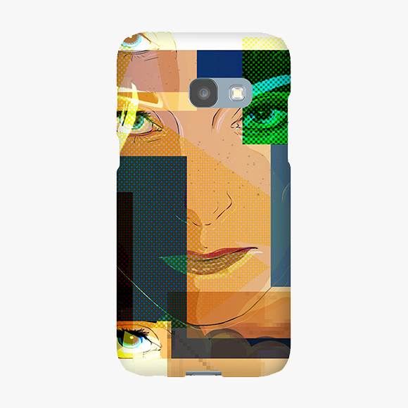 Tough Samsung Galaxy A3  Phone Case - Artistic Paint