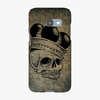 Tough Samsung Galaxy A3  Phone Case - Skull  With Crown