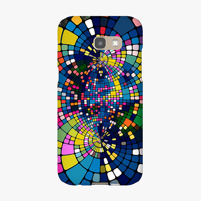 Tough Samsung Galaxy A5 Phone Case - Colorful Geometric