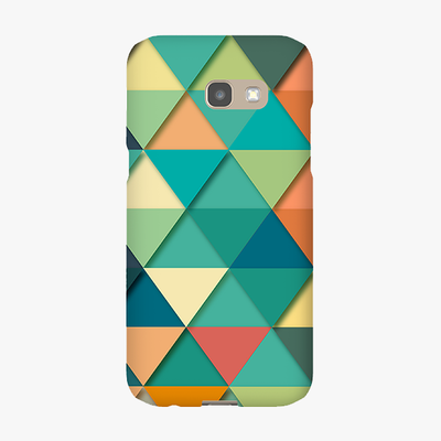 Snap Samsung Galaxy A5 Phone Case - Colorful Triangles