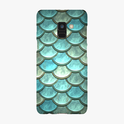 Tough Samsung Galaxy A8  Phone Case - Dragon Scales Texture