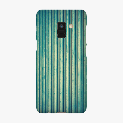Tough Samsung Galaxy A8  Phone Case - Blue Lines