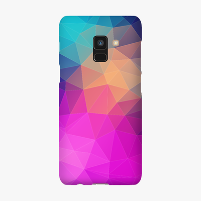 Snap Samsung Galaxy A8  Phone Case - Triangular Polygons