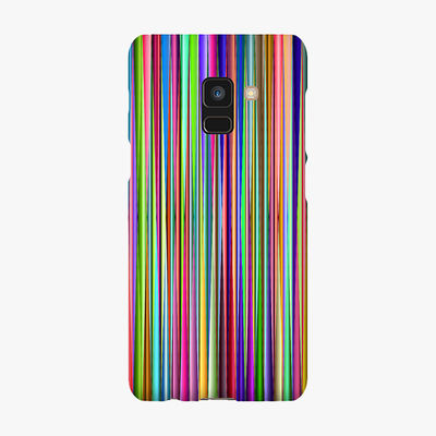 Snap Samsung Galaxy A8  Phone Case - Stripes Vector