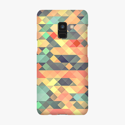 Tough Samsung Galaxy A8  Phone Case - Panoramic Texture